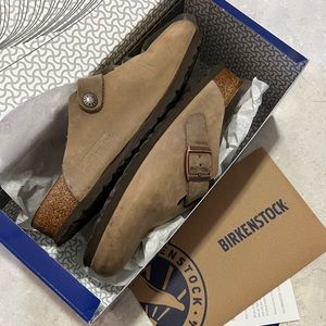 Birkenstock Boston Tabacco Brown size 38
